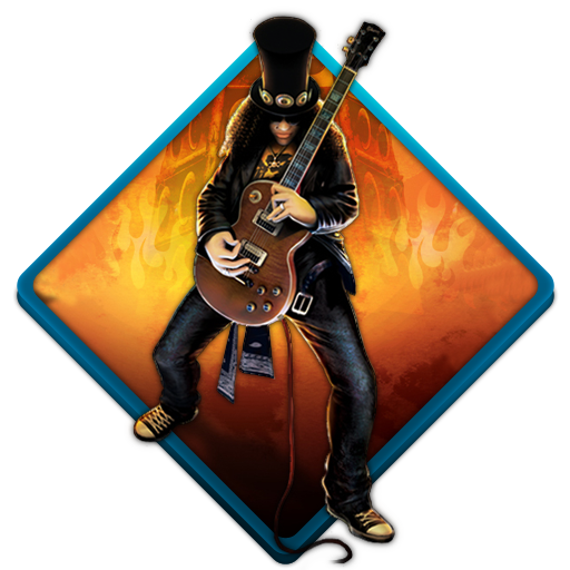 Guitar, Hero, Music, Rock, Slash Icon