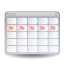 Calendar, Evolution Icon
