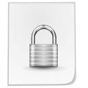 File, Lock, Secure Icon