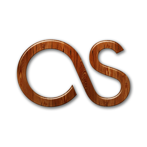 Lastfm, Logo, Wood Icon