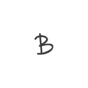 b, Letter Icon