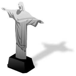 Brazil, Christ, Statue Icon