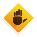 Exclamation, Hand, Information, Question, Sign, Stop Icon