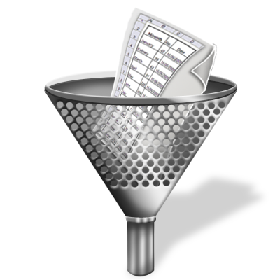 Filter, Funnel Icon