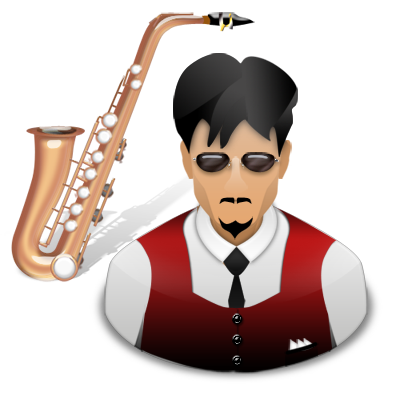 Musician, Saxophone Icon