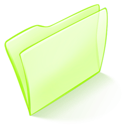 Dossier, Green, Normal Icon
