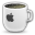 Apple, Coffee, Mug Icon