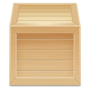 Box, Inventory, Wood Icon