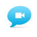 Chat, Video Icon
