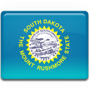Dakota, Flag, South Icon
