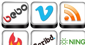 3D Social Media Icon Pack Icons