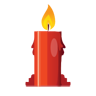 Candle, Christmas, Icon Icon