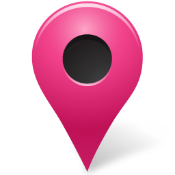 Map, Marker, Outside, Pink Icon