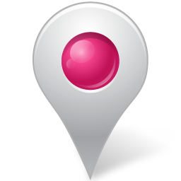 Inside, Map, Marker, Pink Icon