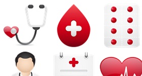 Medical Icon Set Icons