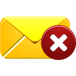 Delete, Email Icon