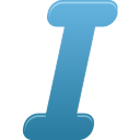 Itailc, Text Icon