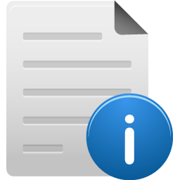 File, Info Icon