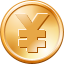 Coin, Yen Icon