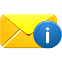 Email, Info Icon