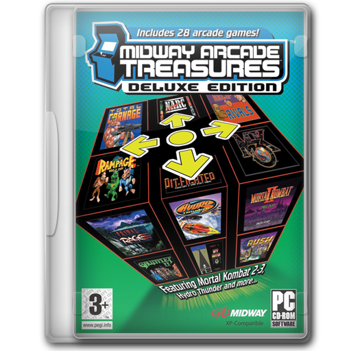Arcade, Deluxe, Edition, Midway, Treasures Icon