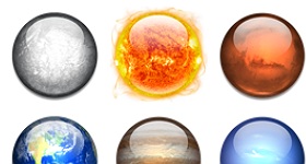 Solar System Icons