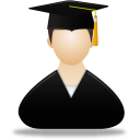 Graduate, Male Icon