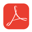 Acrobat, Red Icon