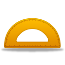 Semicircleruler Icon