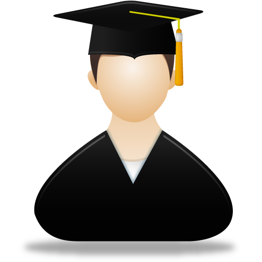Graduate, Male Icon