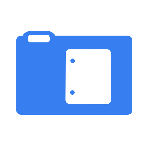 Blue, Documents Icon