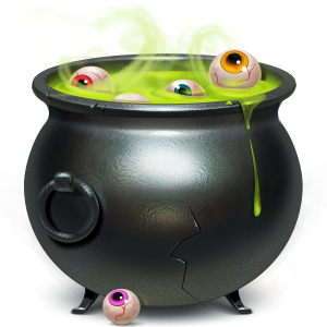 Cauldron, Halloween Icon