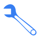 Blue, Tools Icon