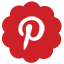 Flower, Icon, Pinterest, Red Icon