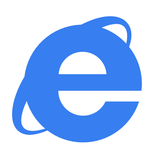 Blue, Ie Icon