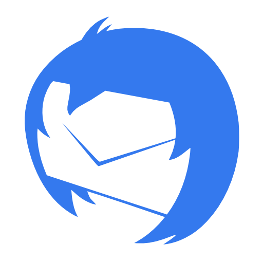 Blue, Thunderbird Icon