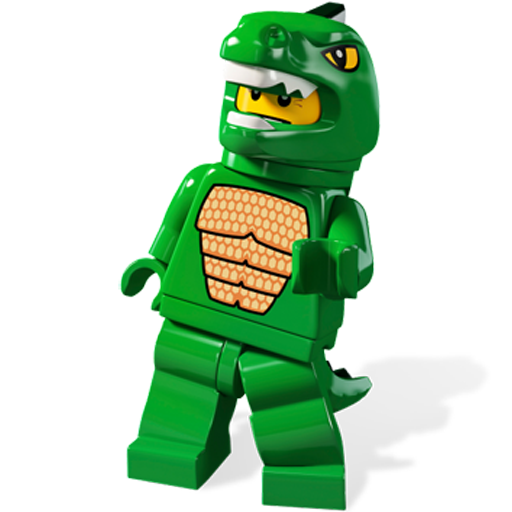 Lego, Lizard, Man Icon