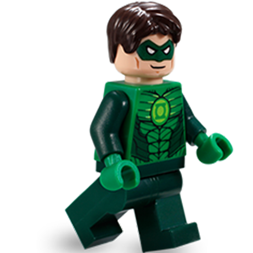 Green, Lantern, Lego Icon