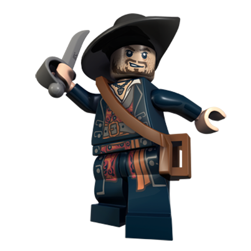 Barbossa, Lego, Pirate Icon