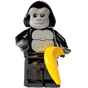 Ape, Lego, Suit Icon