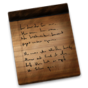 Notes, Wooden Icon