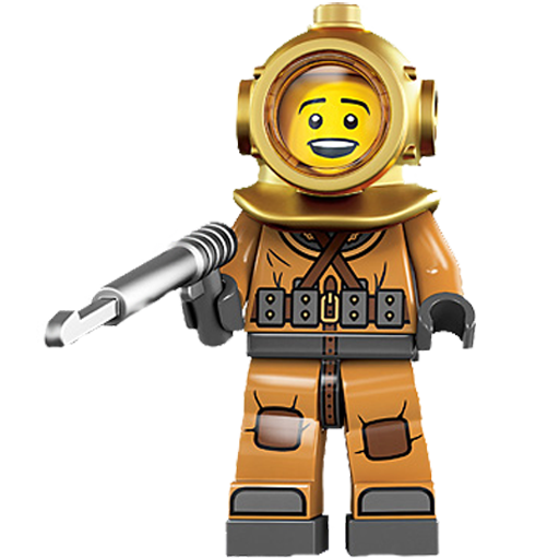 Diver, Lego Icon