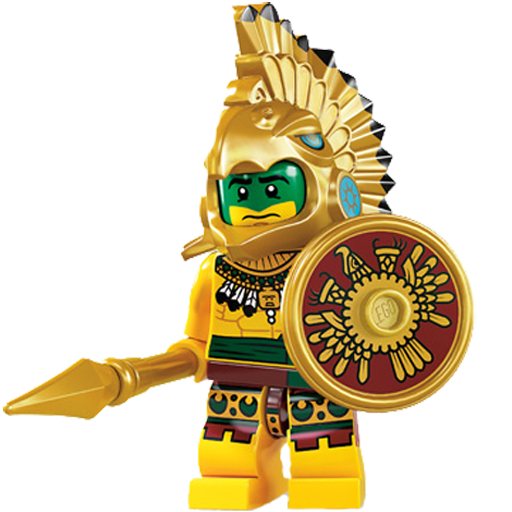 Aztec, Lego, Warrior Icon