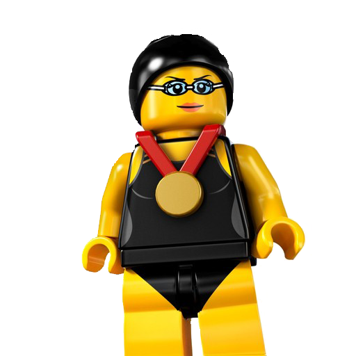 Lego, Swimmer Icon
