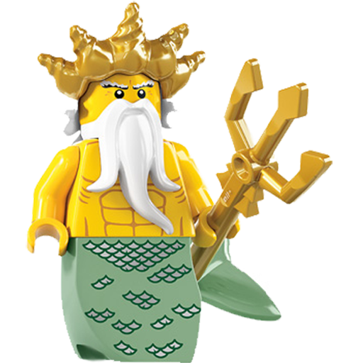 King, Lego, Sea Icon