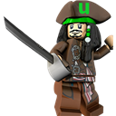 Jack, Lego, Sparrow, Utorrent Icon