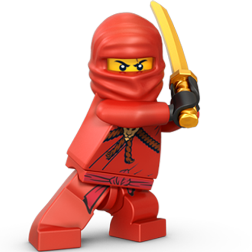 Lego, Ninja, Red Icon