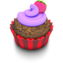 Cupcake, Straberry Icon