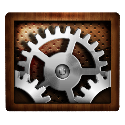 Settings, Wooden Icon