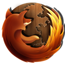 Firefox, Wooden Icon